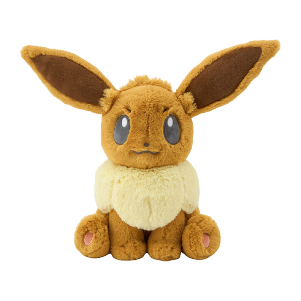 Officiële Pokemon center comfy friends knuffel Fluffy Eevee 39cm